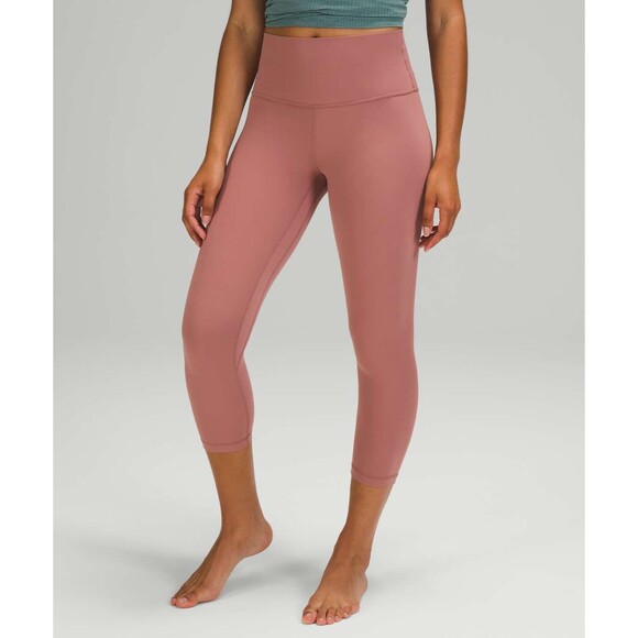 lululemon athletica Pants - New Lululemon Womens Align Crop 21" Leggings Spiced Chai Size 18